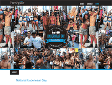 Tablet Screenshot of nationalunderwearday.com